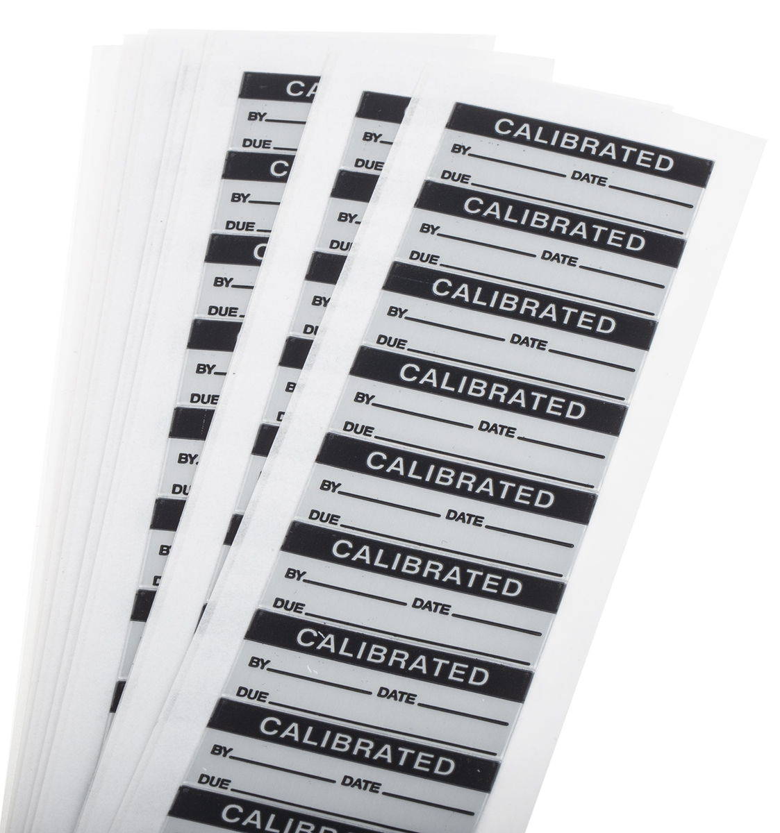 445-3600 RS PRO Adhesive Pre-Printed Adhesive Label-Calibrated-. Quantity: 140 Per Pack