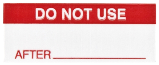 445-3644 RS PRO Adhesive Pre-Printed Adhesive Label-Do Not Use-. Quantity: 140 Per Pack