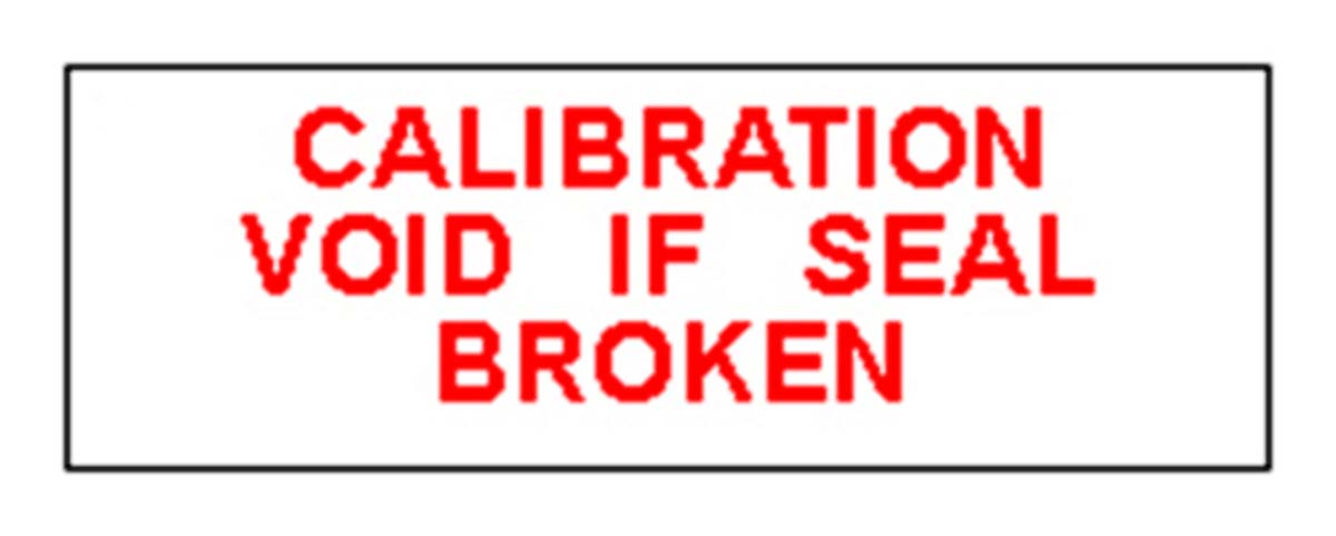 445-3773 RS PRO Adhesive Pre-Printed Adhesive Label-Calibration Void If Seal Removed-. Quantity: 180 Per Pack