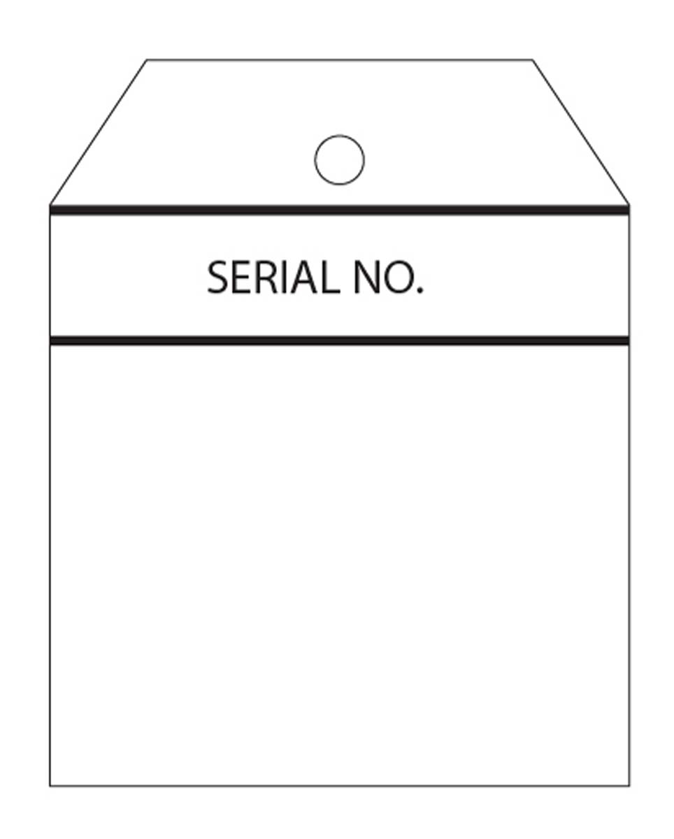 445-3947 RS PRO Pre-Printed Tie Label-Serial No-. Quantity: 50 Per Pack