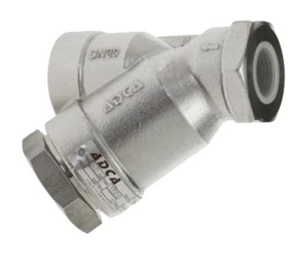 Valsteam ADCA 316LSI Stainless Steel, Stainless Steel CF8M, GP240GH Steel, Carbon Steel Casting Y Strainer