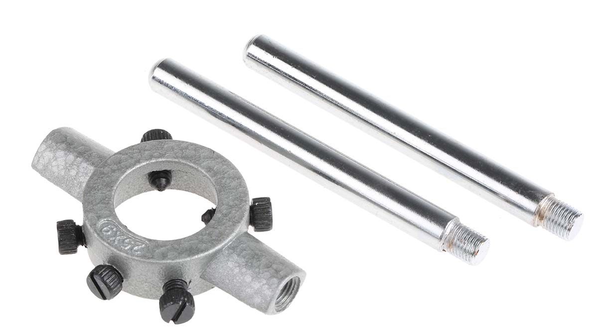 4470418 EVENTUS 8-Piece Die Set, M3 - M12 Taps, M3 - M12 Dies