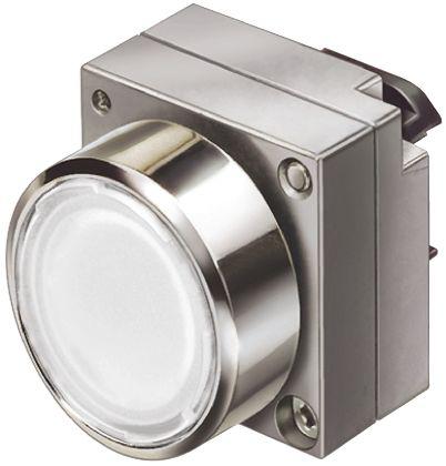 Siemens 3SB3 Series, Clear Push Button Head, 22mm Cutout