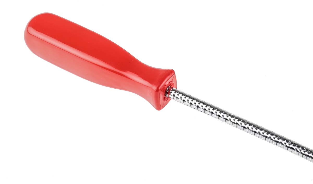 449-9561 RS PRO 1.1 lb Pick Up Tool, 460 mm Polyvinyl Chloride Handle Chrome Plated Steel