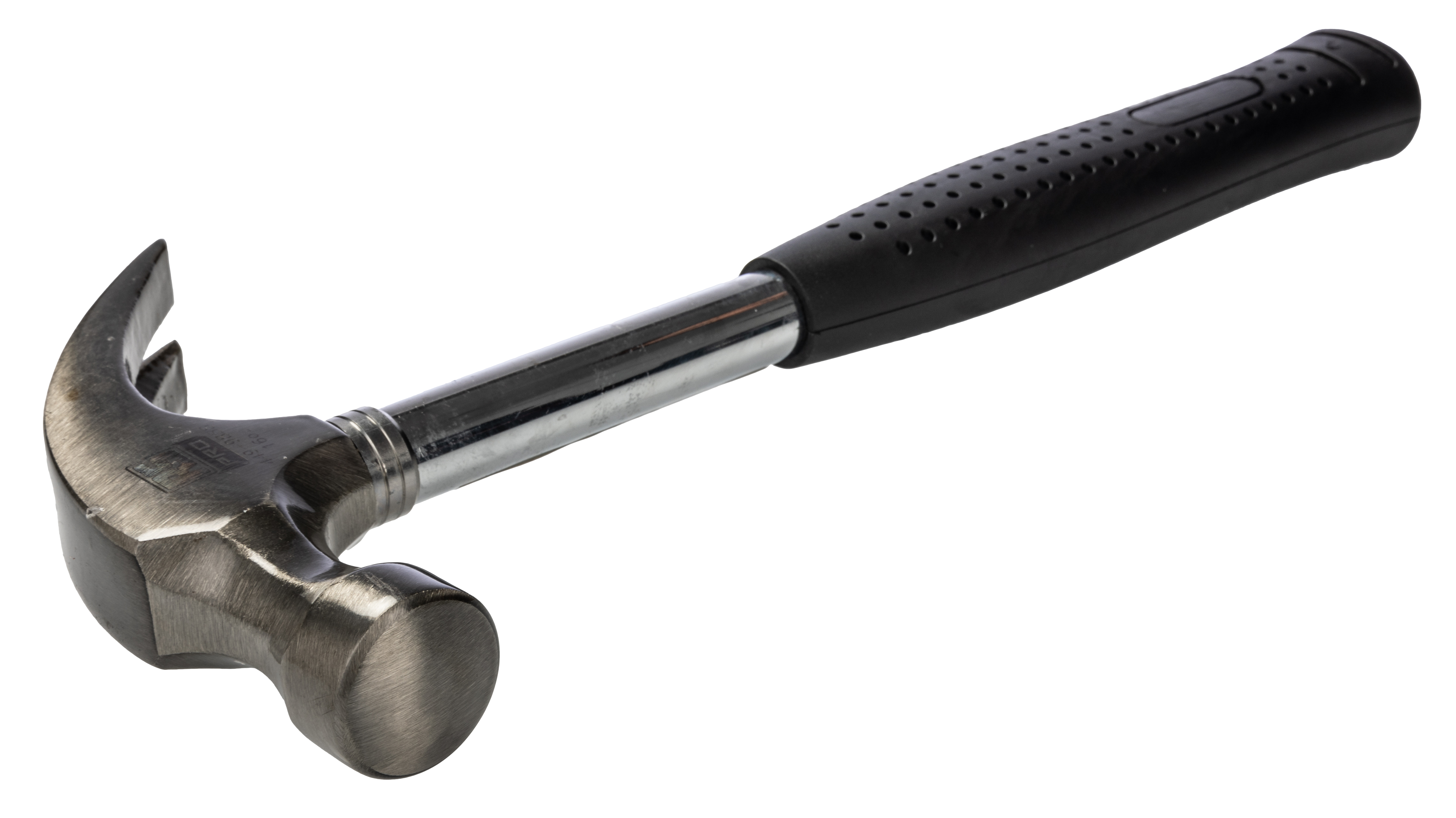 RS PRO Medium Carbon Steel Head Claw Hammer with Carbon Steel Handle, 450 g