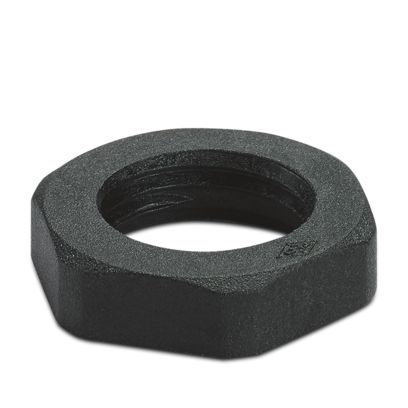 Phoenix Contact Black Counter Nut for use with Connector