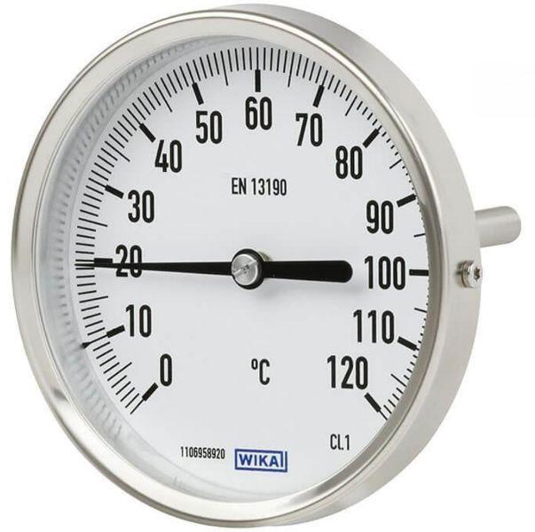WIKA Dial Thermometer 0 → +120 °C, 14280306