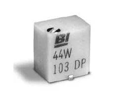 20 kΩ, Surface Mount Trimmer Potentiometer, Solder Pin 0.25 W Top Adjust TT Electronics/BI, 44