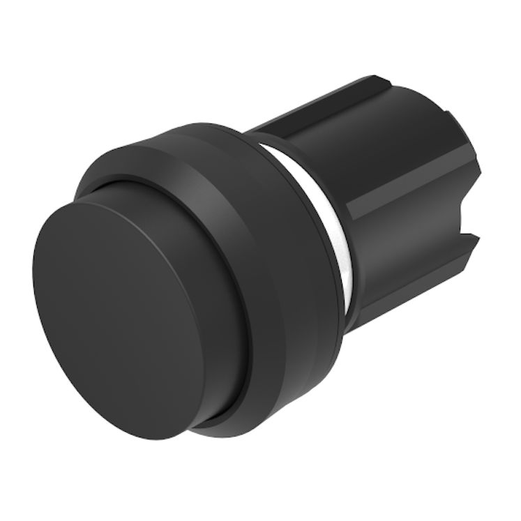 EAO Black Push Button Actuator