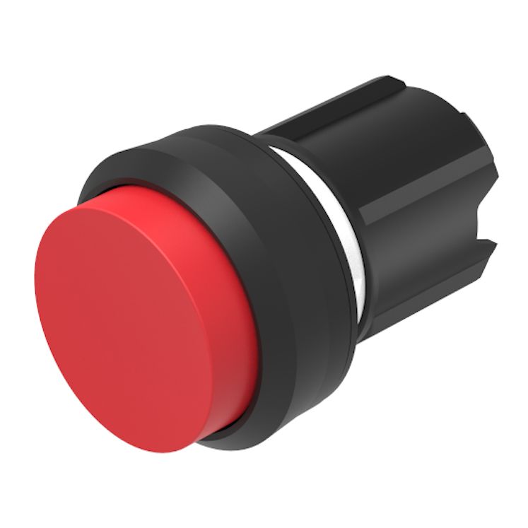 EAO Black Push Button Actuator
