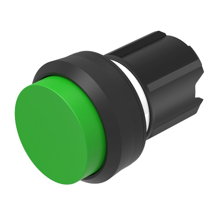 EAO Black Push Button Actuator