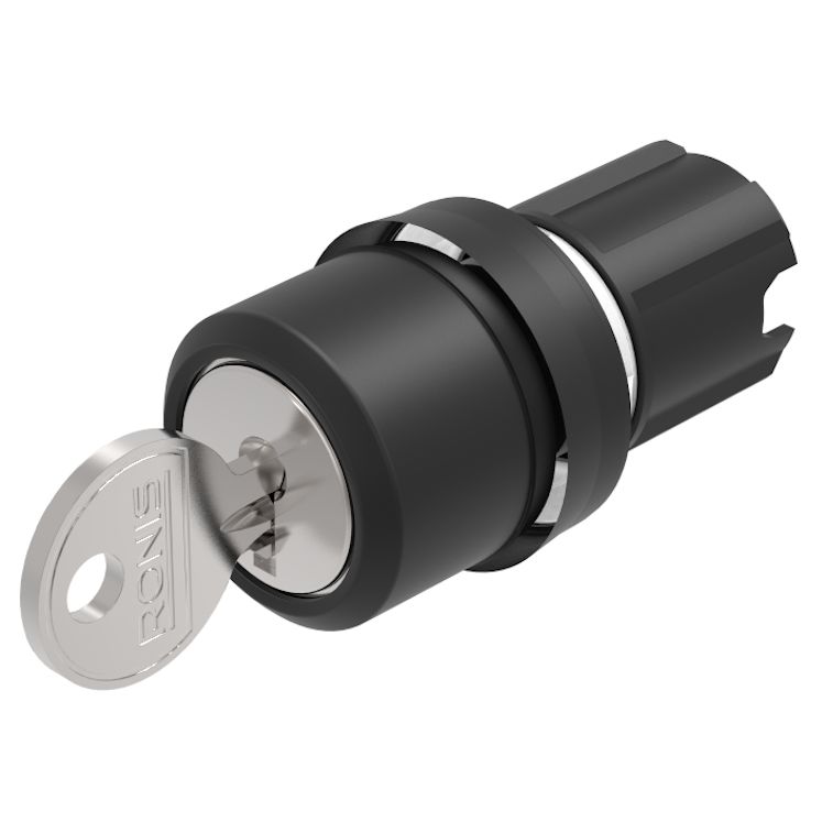 EAO Black Push Button Actuator