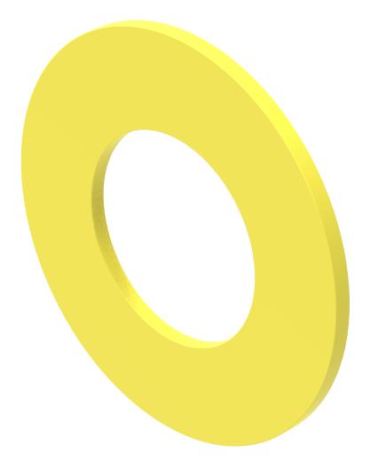 EAOLegend Plate for Use with Push Button, Pre-printed "Without Marking