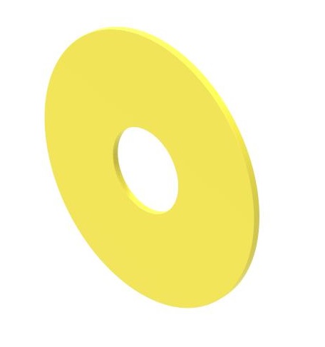 EAOLegend Plate for Use with Push Button, Pre-printed "Without Marking