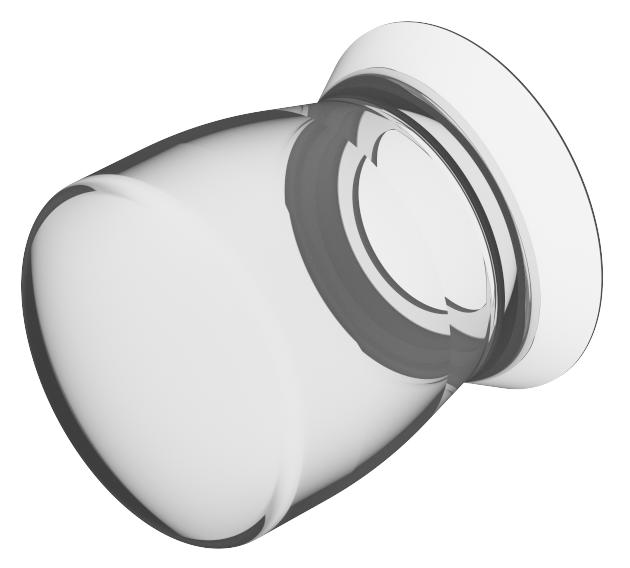 EAO Transparent Push Button Cap for Use with Push Button