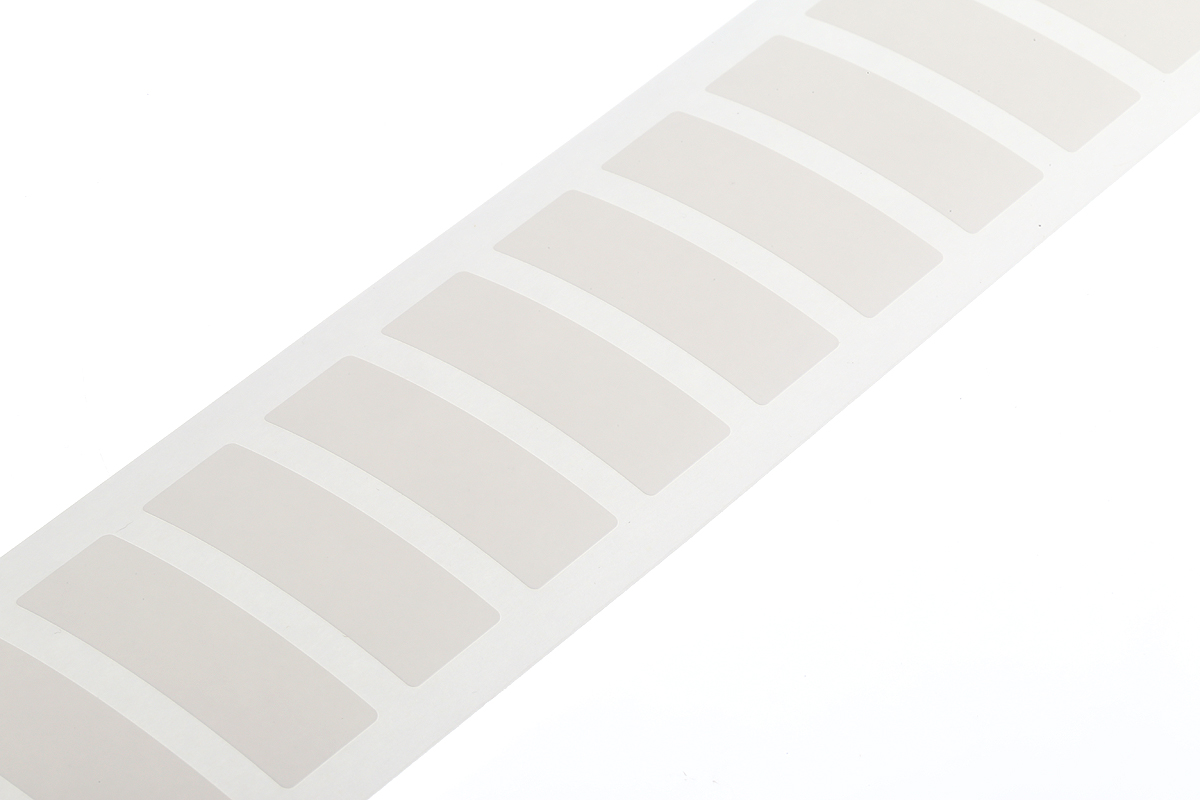 RS PRO White Adhesive Anti-Tamper Label Sheet, Pack of 200 Per Pack