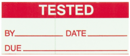 450-5981 RS PRO Adhesive Pre-Printed Adhesive Label-Tested-. Quantity: 140 Per Pack