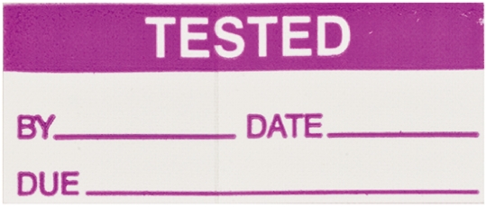 450-6029 RS PRO Adhesive Pre-Printed Adhesive Label-Tested-. Quantity: 140 Per Pack