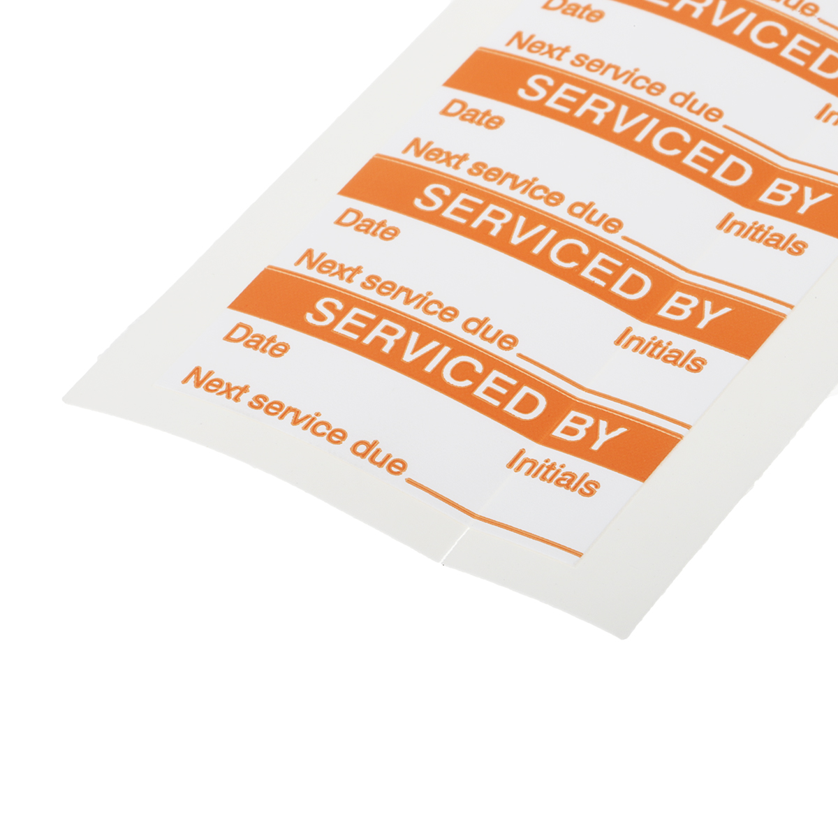 450-6170 RS PRO Adhesive Pre-Printed Adhesive Label-SERVICED BY-. Quantity: 140 Per Pack