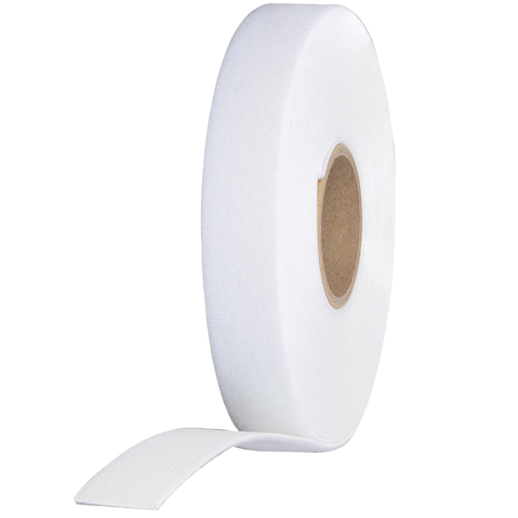 Klein Tools White Hook & Loop Tape, 19mm x 76 mm