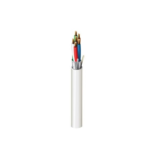 Belden 4504FE Control Cable, 6 Cores, 0.33mm² 22 AWG, Screened, 100 m, Grey Polyethylene Sheath