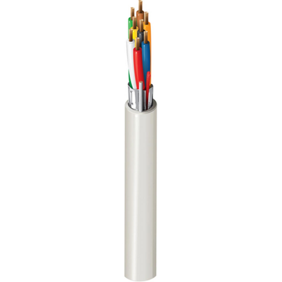 Belden 4506FE Control Cable, 8 Cores, 0.33mm² 22 AWG, Screened, 100 m, Grey Polyethylene Sheath