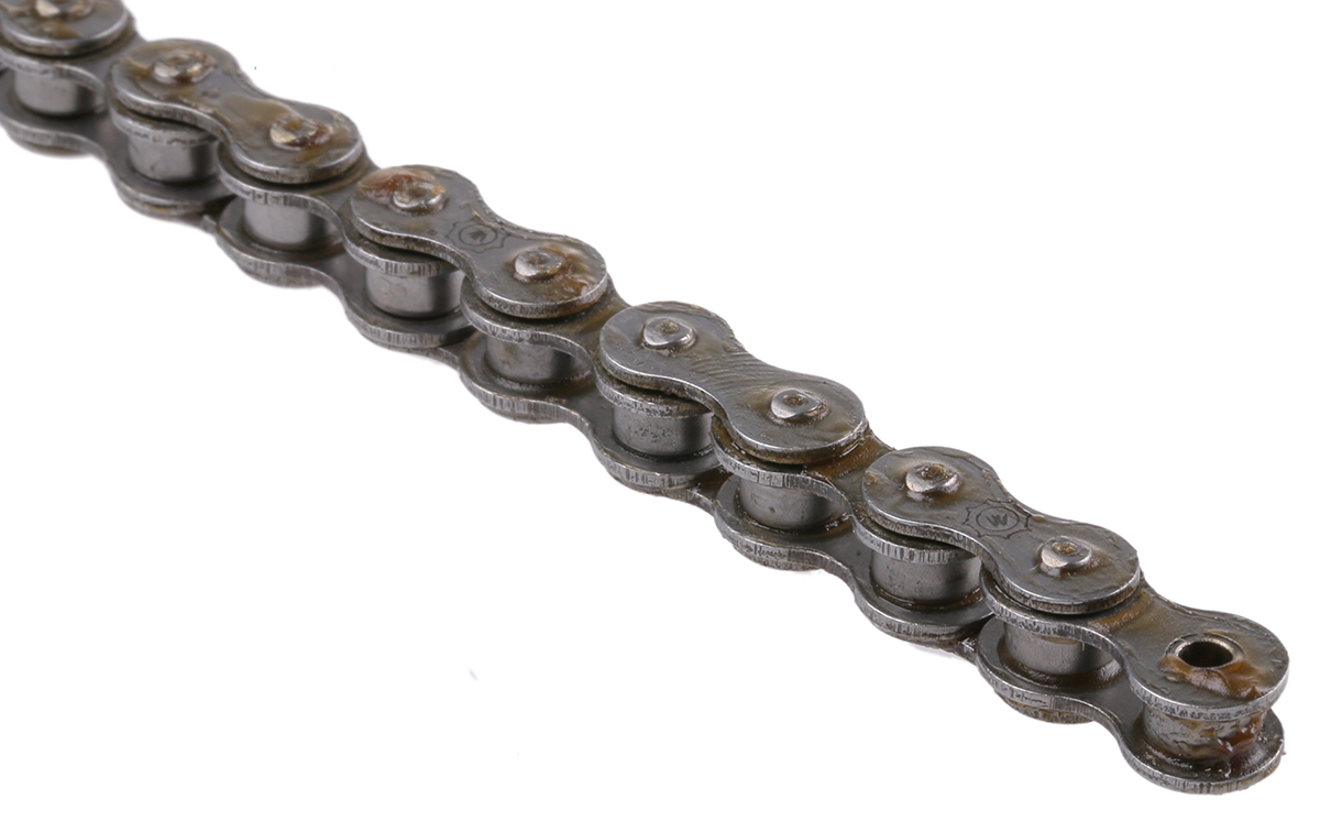 Wippermann 05B-1 1 Roller Chain, 5 m, 8.6 mm, ISO 606 (DIN 8187)