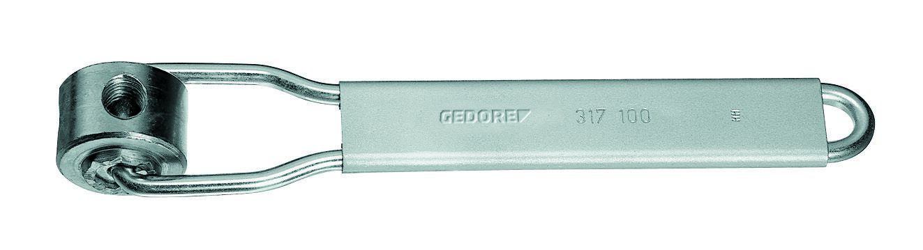 Gedore Wrench, 220 mm, Nickel Plated Finish