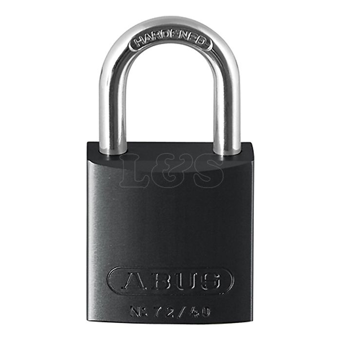 ABUS Keyed Aluminium Padlock Weatherproof Keyed Alike, 6 mm Shackle, 38.5mm Body