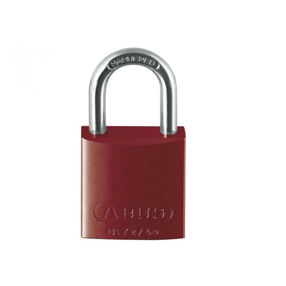 ABUS Keyed Aluminium Padlock Weatherproof Keyed Alike, 6 mm Shackle, 38.5mm Body