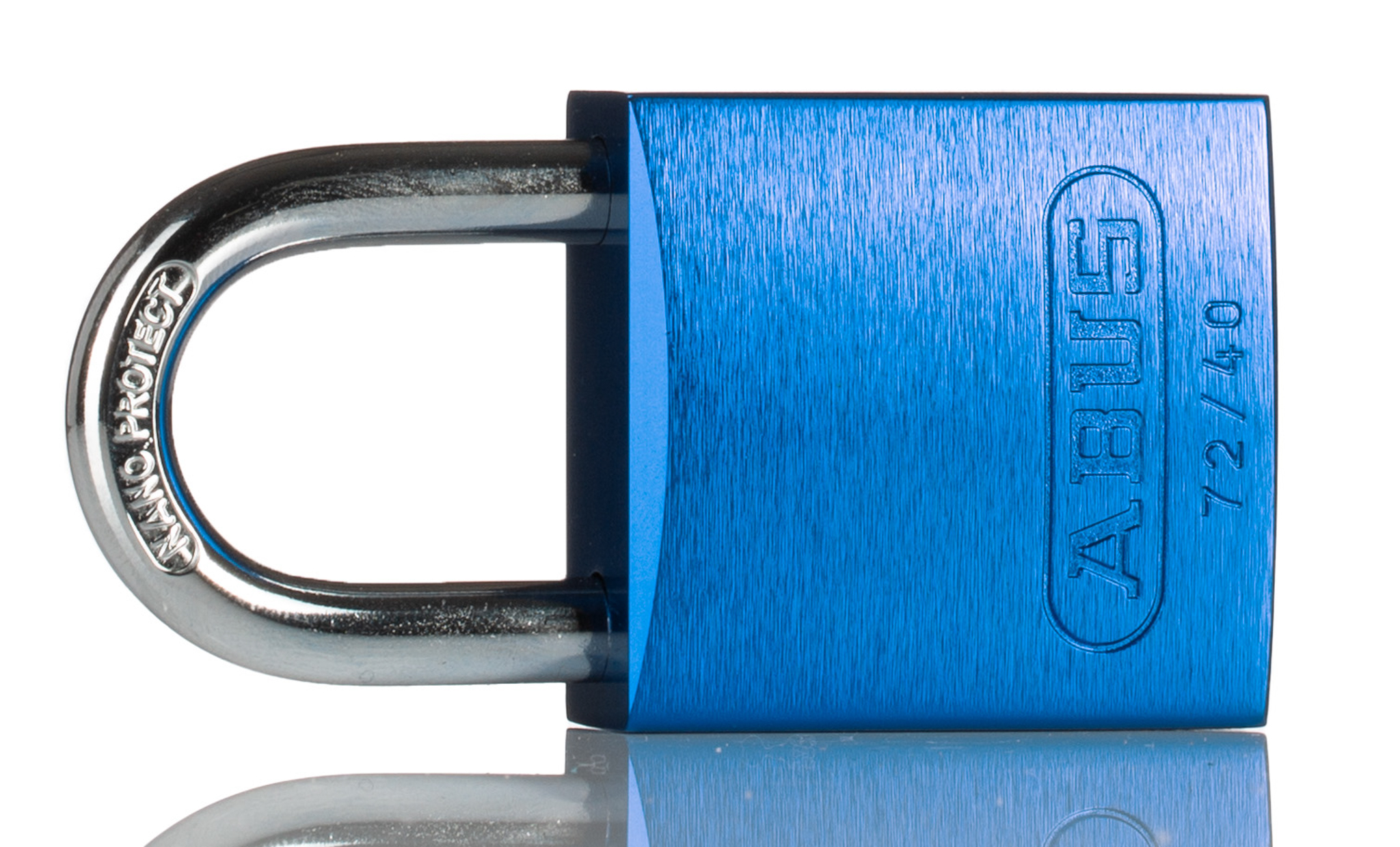 45121 ABUS Keyed Aluminium Padlock Weatherproof Keyed Alike, 6 mm Shackle, 38.5mm Body