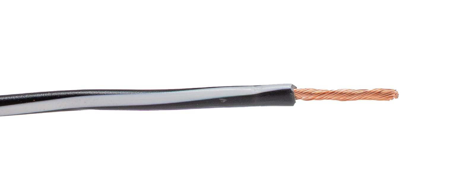Lapp X05V-K Series White, Black 1 mm² Hook Up Wire, 250 m, 4512223S, Polyvinyl Chloride