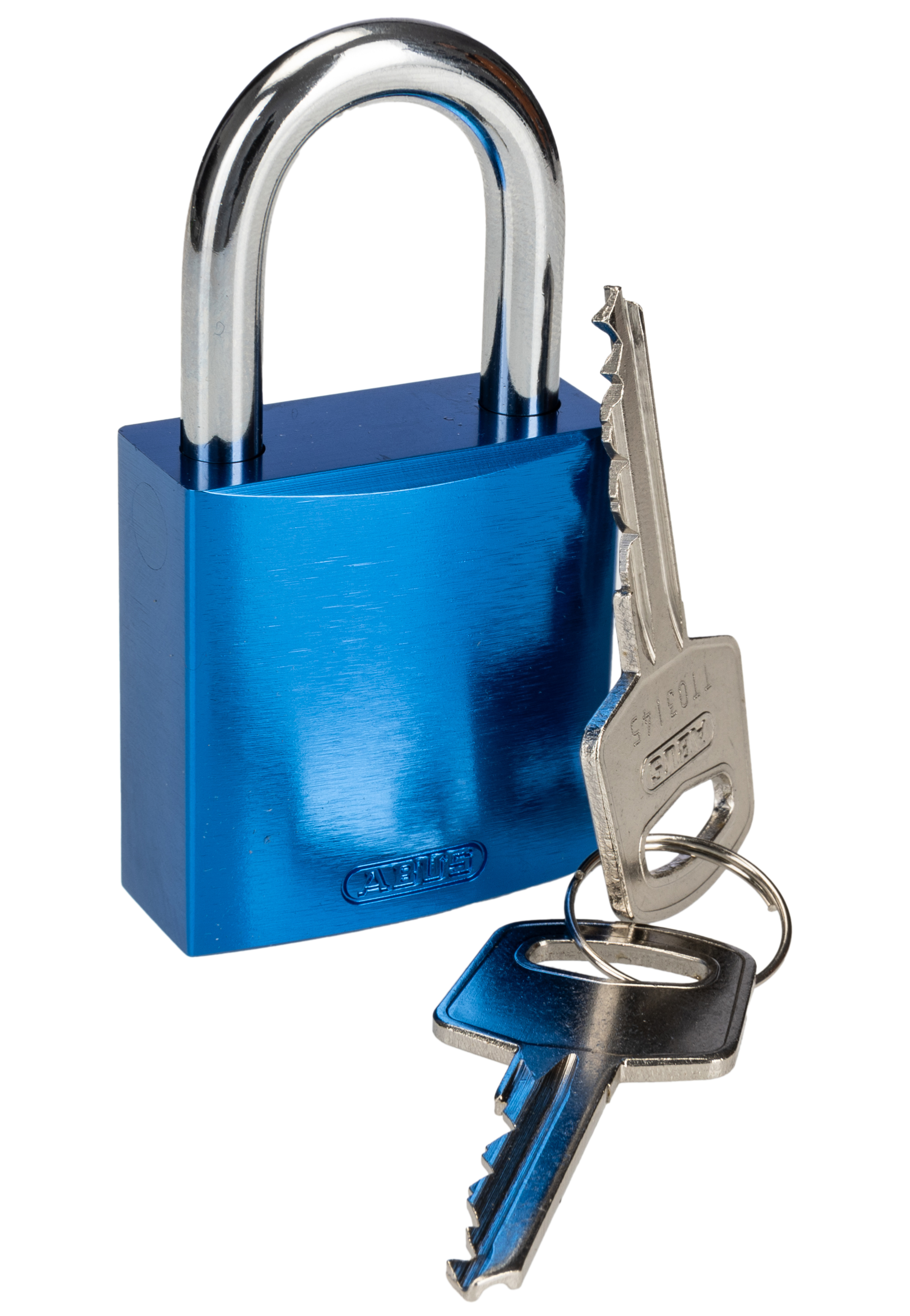 ABUS Keyed Aluminium Padlock Weatherproof Keyed Alike, 6 mm Shackle, 38.5mm Body