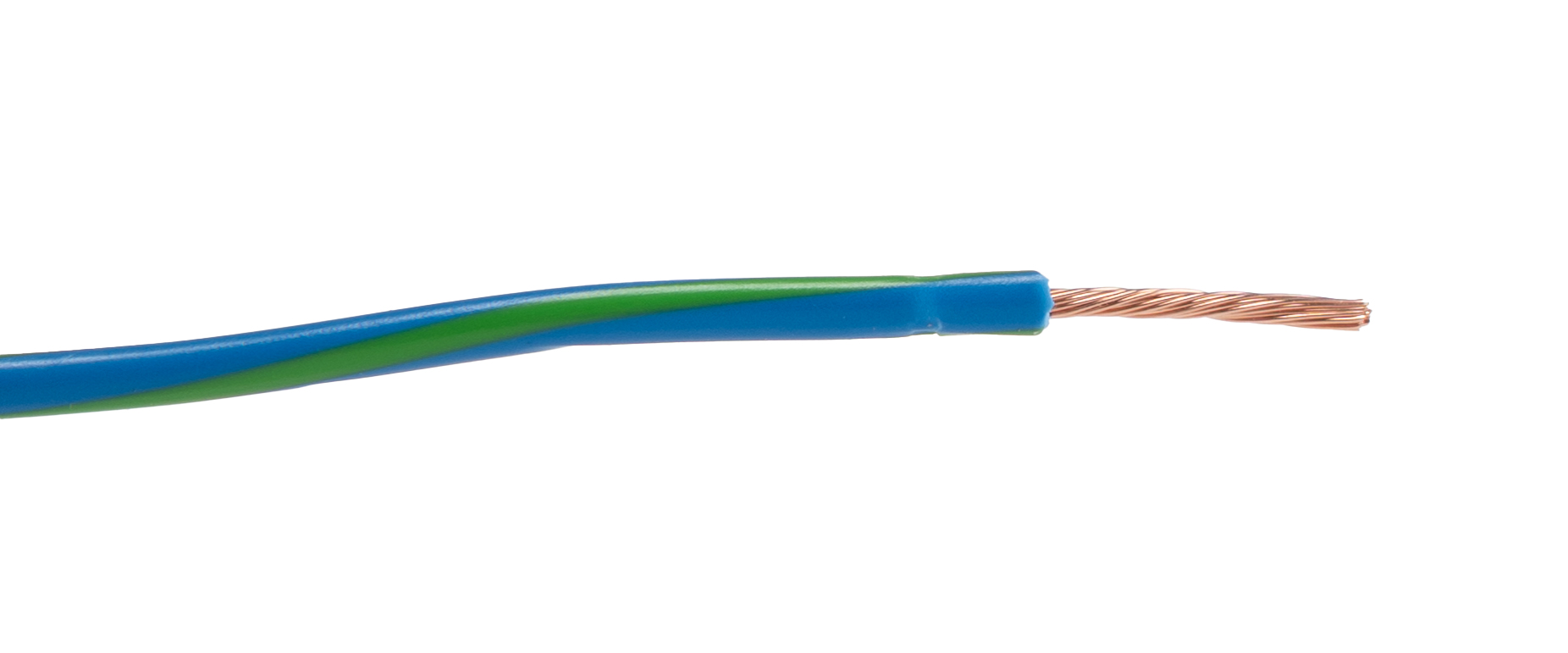 Lapp X05V-K Series Green, Blue 0.75 mm² Hook Up Wire, 250 m, 4512242S, Polyvinyl Chloride