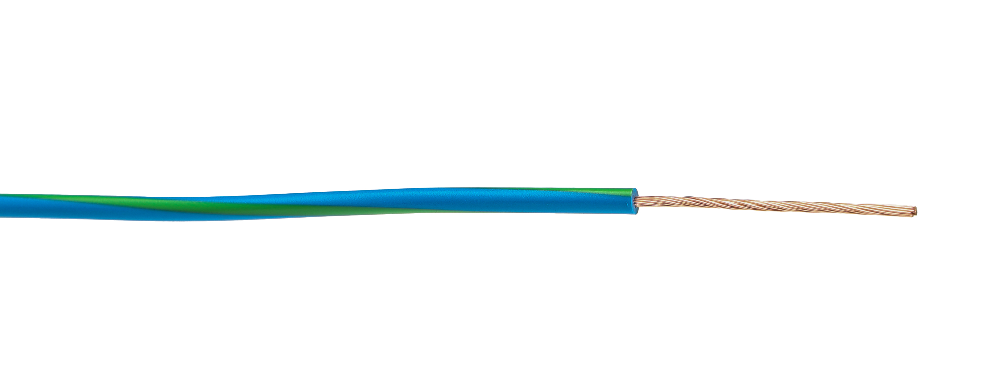 Lapp X05V-K Series Green, Blue 1 mm² Hook Up Wire, 250 m, 4512243S, Polyvinyl Chloride