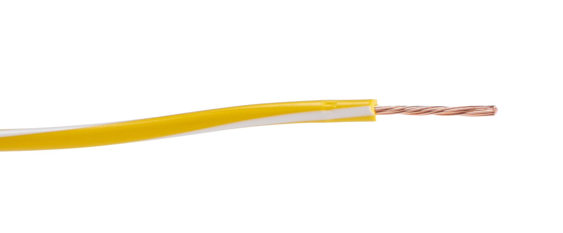 Lapp X05V-K Series White, Yellow 0.5 mm² Hook Up Wire, 250 m, 4512321S, Polyvinyl Chloride