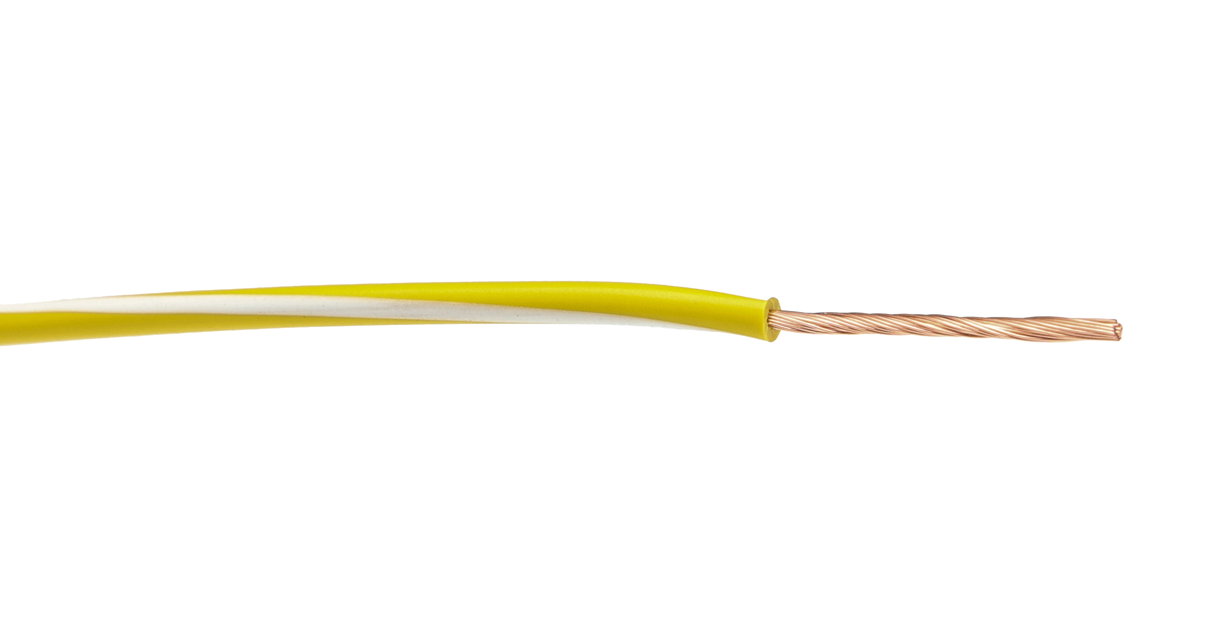 Lapp X05V-K Series White, Yellow 1 mm² Hook Up Wire, 250 m, 4512323S, Polyvinyl Chloride