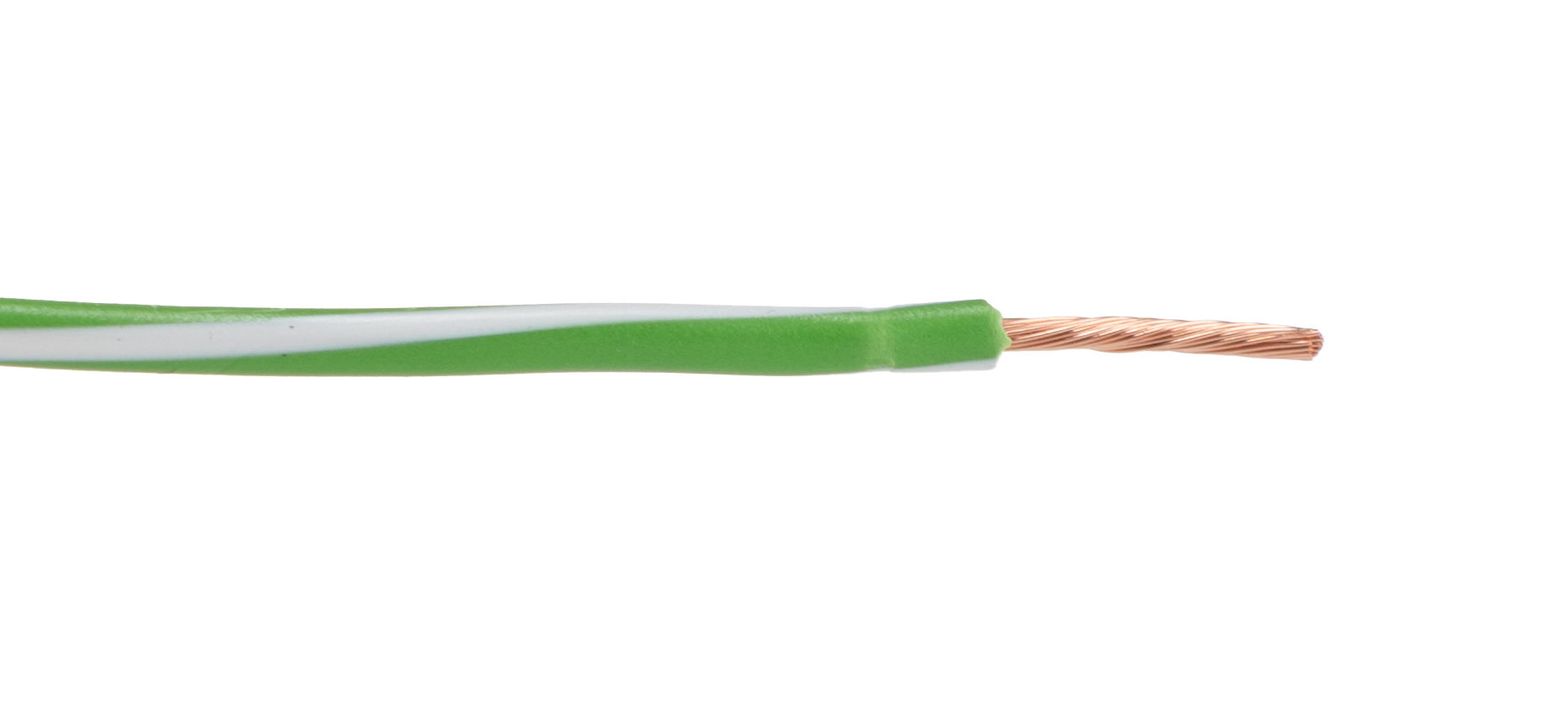 Lapp X05V-K Series Green, White 1 mm² Hook Up Wire, 250 m, 4512343S, Polyvinyl Chloride