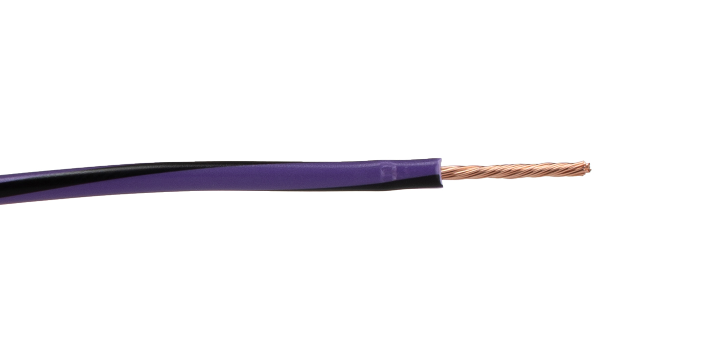 Lapp X05V-K Series Black, Violet 0.75 mm² Hook Up Wire, 250 m, 4512352S, Polyvinyl Chloride