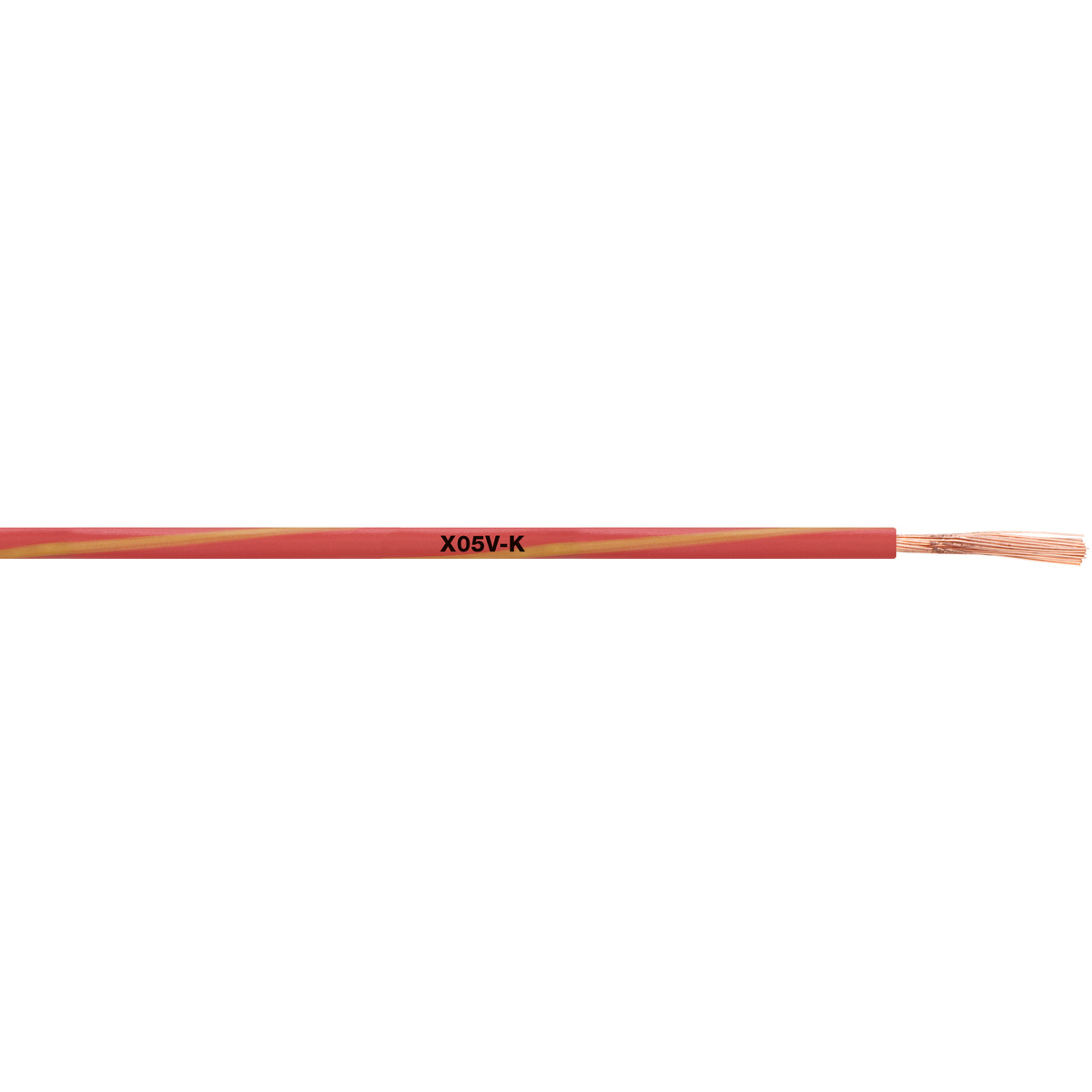 Lapp X05V-K Series Red, Yellow 1 mm² Hook Up Wire, 250 m, 4512413S, Polyvinyl Chloride