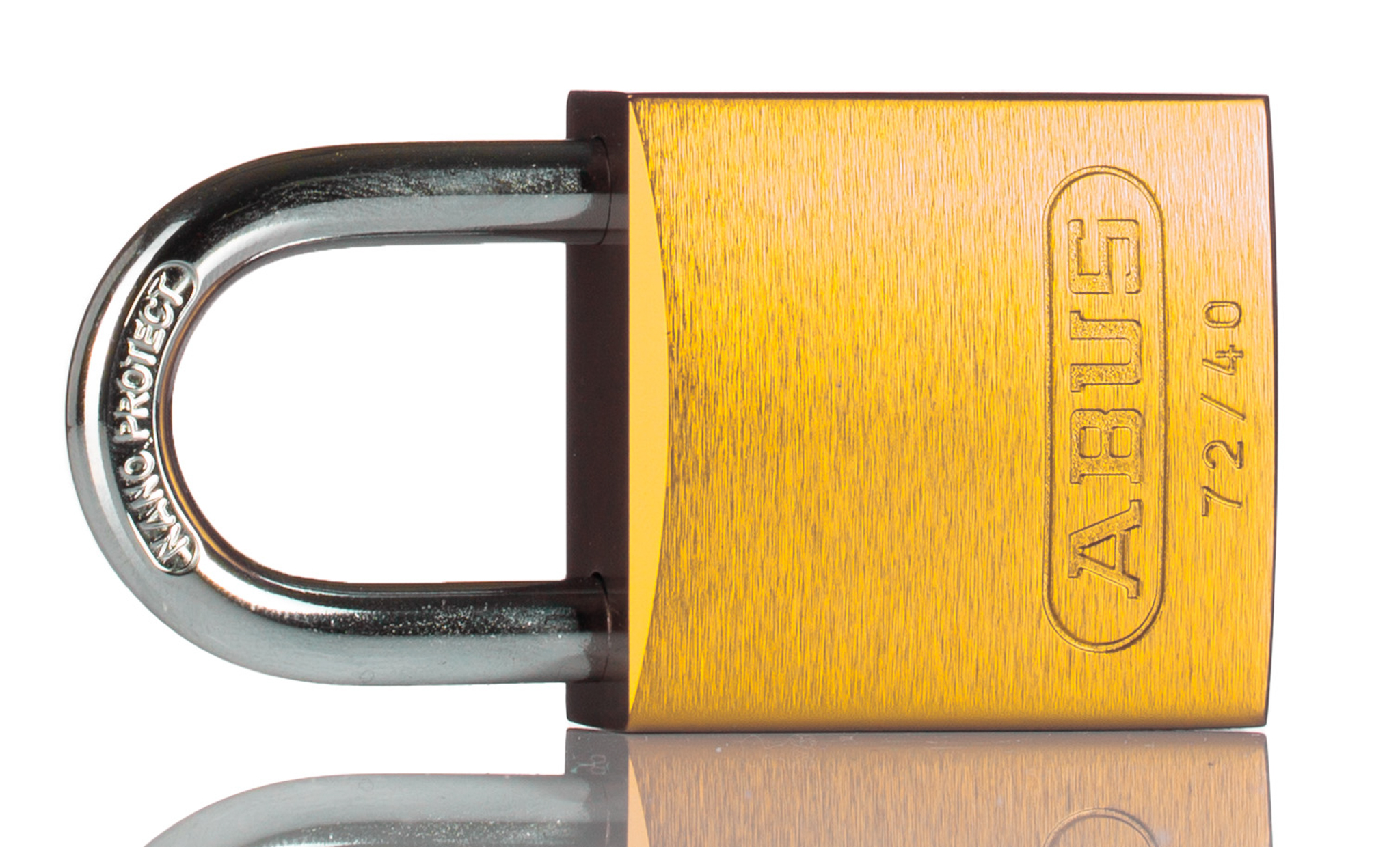 45125 ABUS Keyed Aluminium Padlock Weatherproof Keyed Alike, 6 mm Shackle, 38.5mm Body