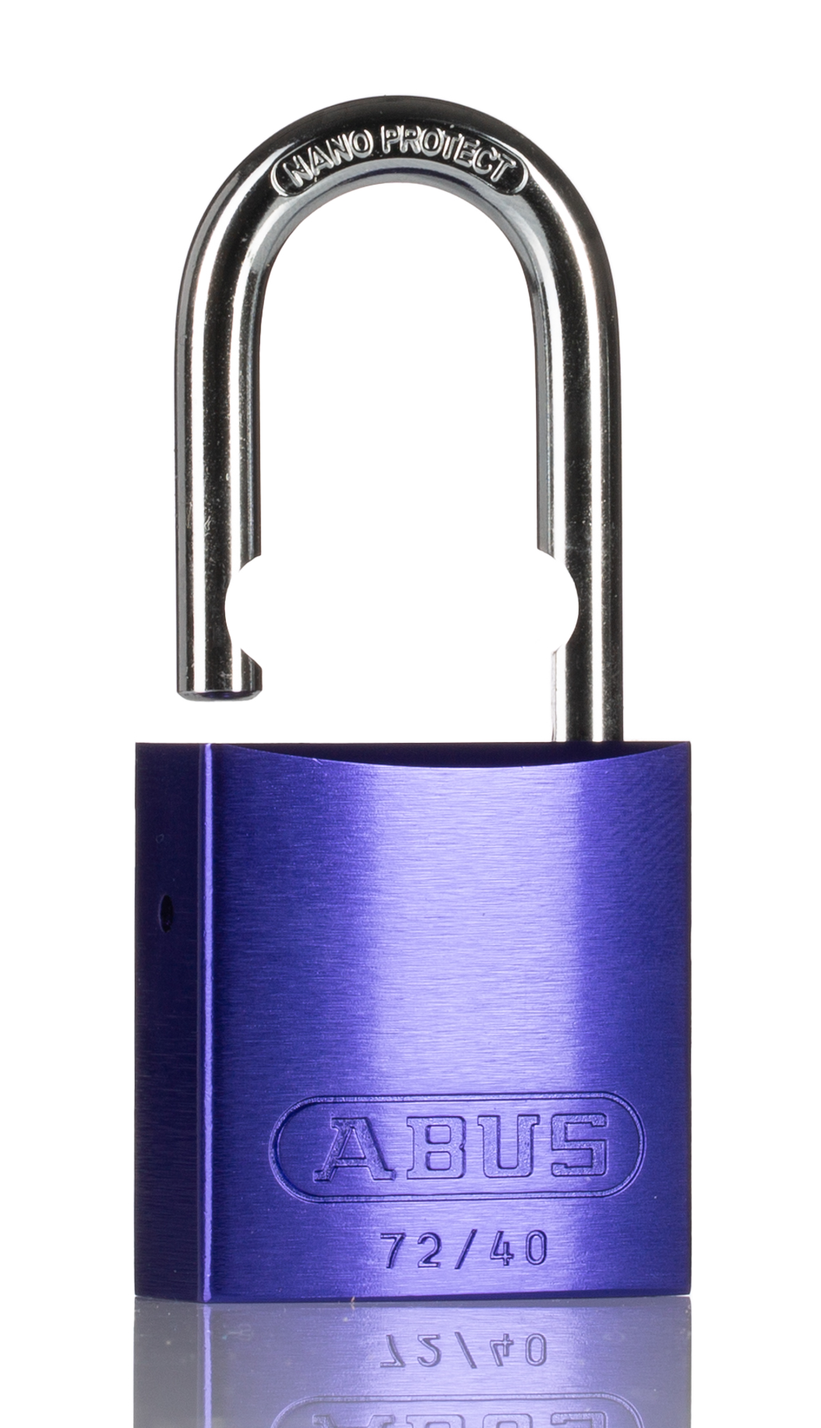 ABUS Keyed Aluminium Padlock Weatherproof Keyed Alike, 6 mm Shackle, 38.5mm Body