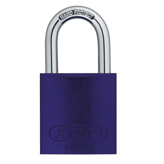ABUS Keyed Aluminium Padlock Weatherproof Keyed Alike, 6 mm Shackle, 38.5mm Body