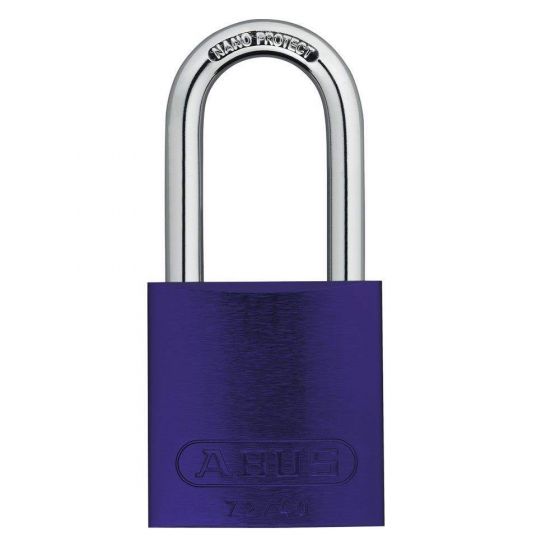 ABUS Keyed Aluminium Padlock Weatherproof Keyed Alike, 6 mm Shackle, 38.5mm Body