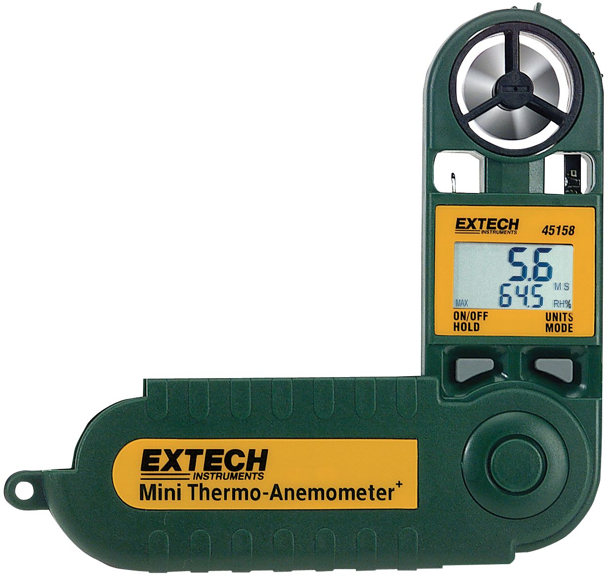 Extech 45158 Rotary Vane Anemometer, Measures Air Velocity, 20 m/s