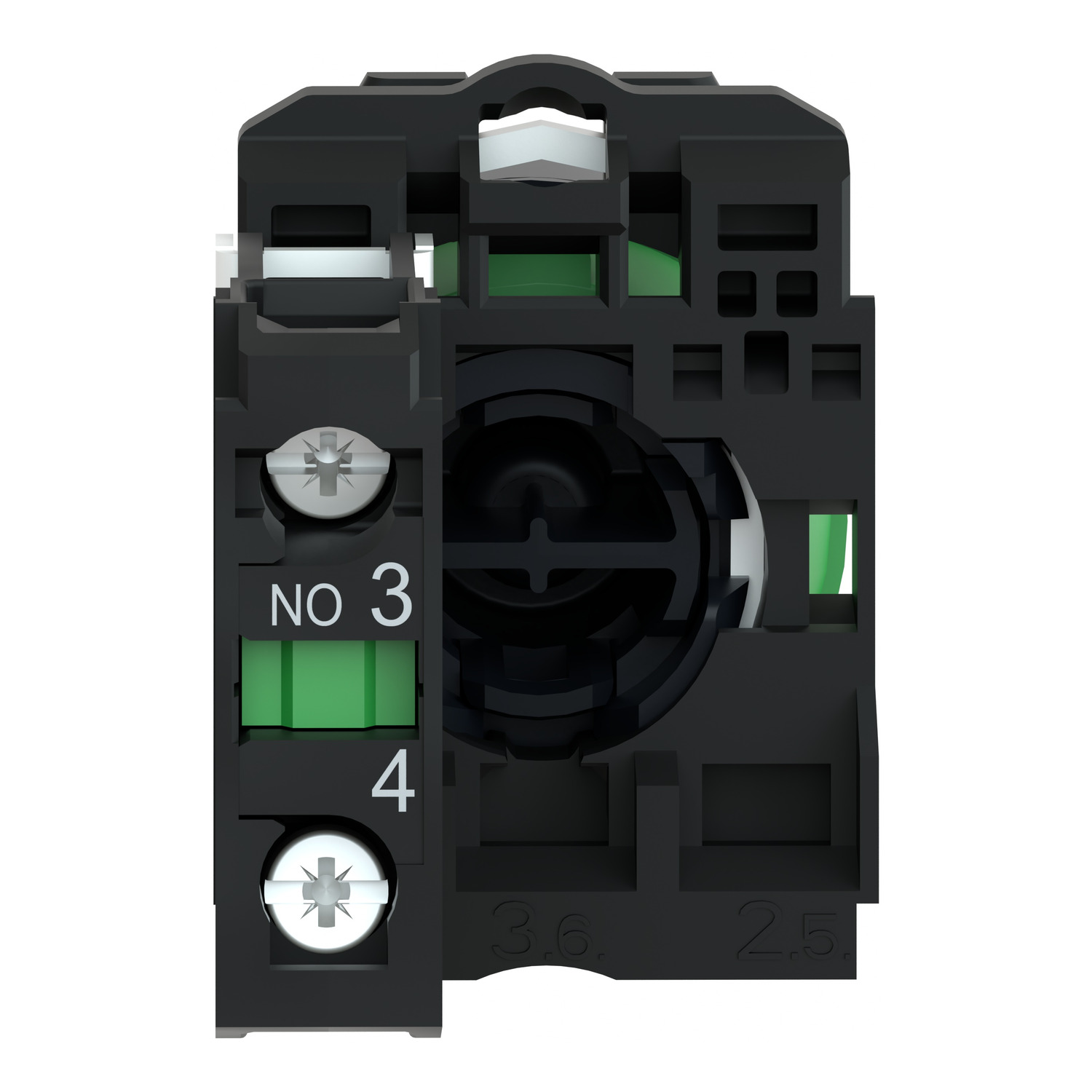 xb5aa21 Schneider Electric Harmony XB5 Black Push Button NO Spring Return