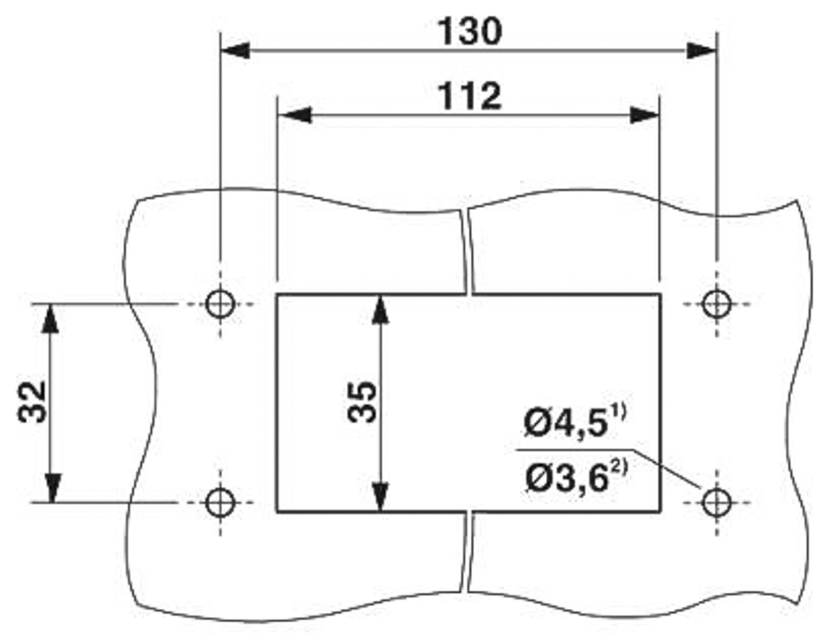 1604557 Phoenix Contact HC-B 24-TMB-100/O1STM32S-EUA Series D Sub Backshell