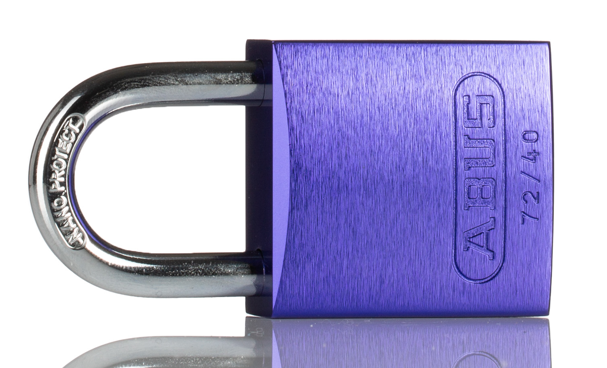 45242 ABUS Keyed Aluminium Padlock Weatherproof Keyed Alike, 6 mm Shackle, 38.5mm Body