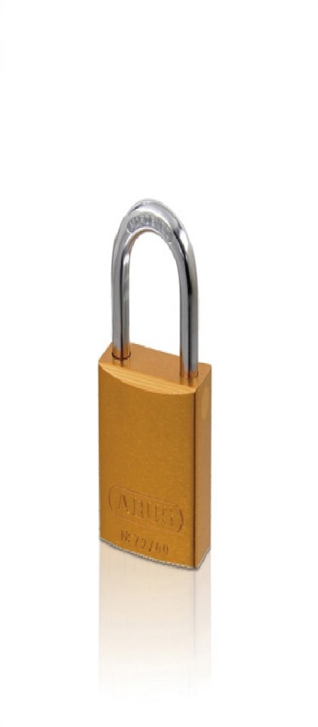 ABUS Keyed Aluminium Padlock Weatherproof Keyed Alike, 6 mm Shackle, 38.5mm Body