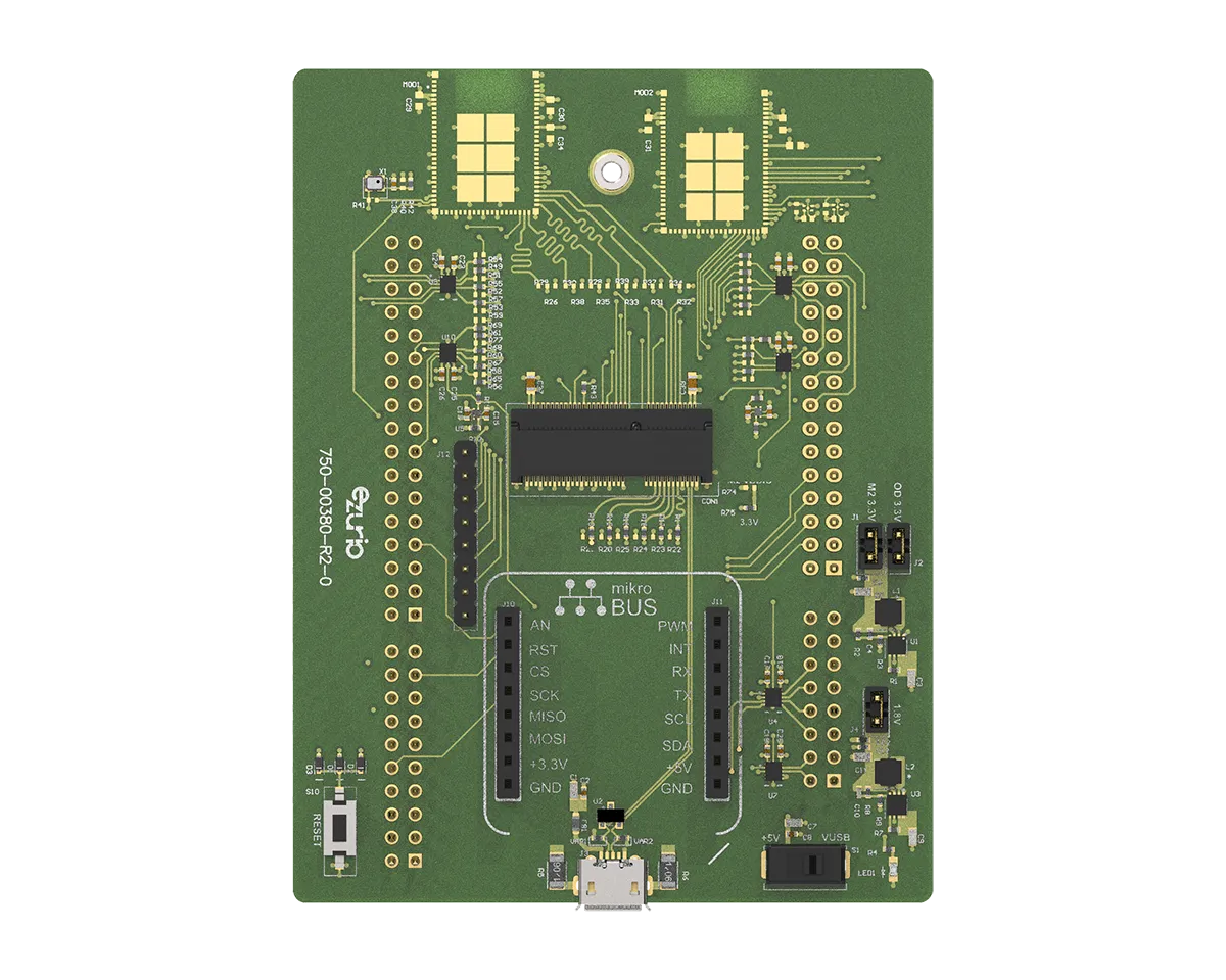 Ezurio STM32 Nucleo-144 Boards STM32 Nucleo-144 Adapter Board Microcontroller Nucleo Board for ST-ZIO Receptacle 32.768